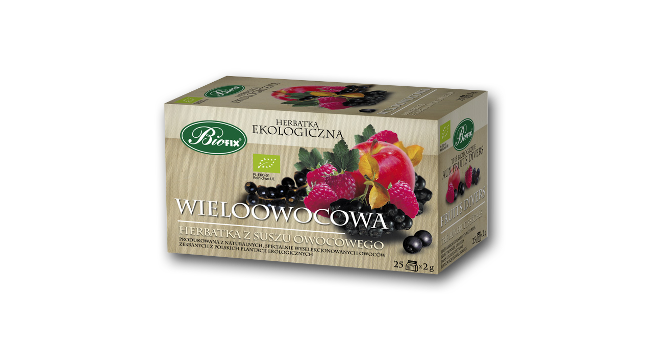 Fruits Ecological Tea in tea bags